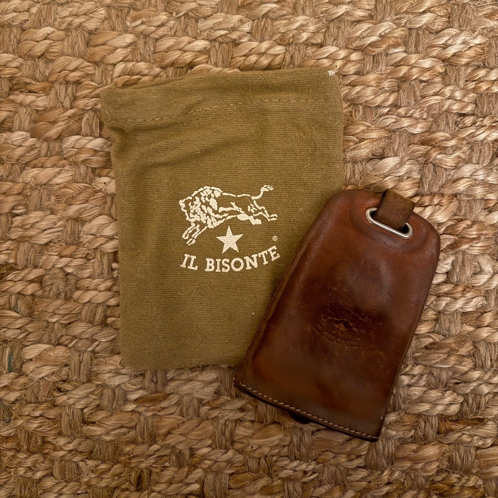 Il Bisonte Keyring in Calf Leather